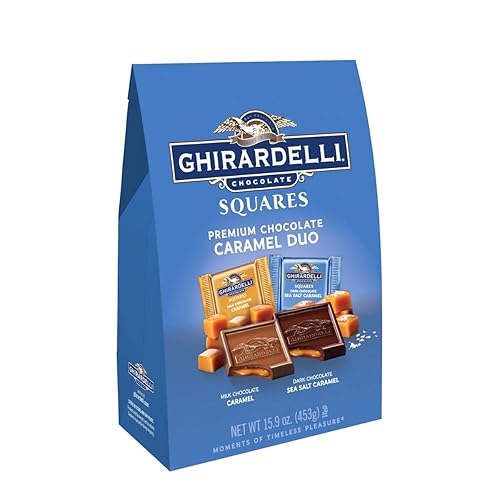 Ghirardelli Caramel Duo Premium Chocolate Squares - 15.9oz