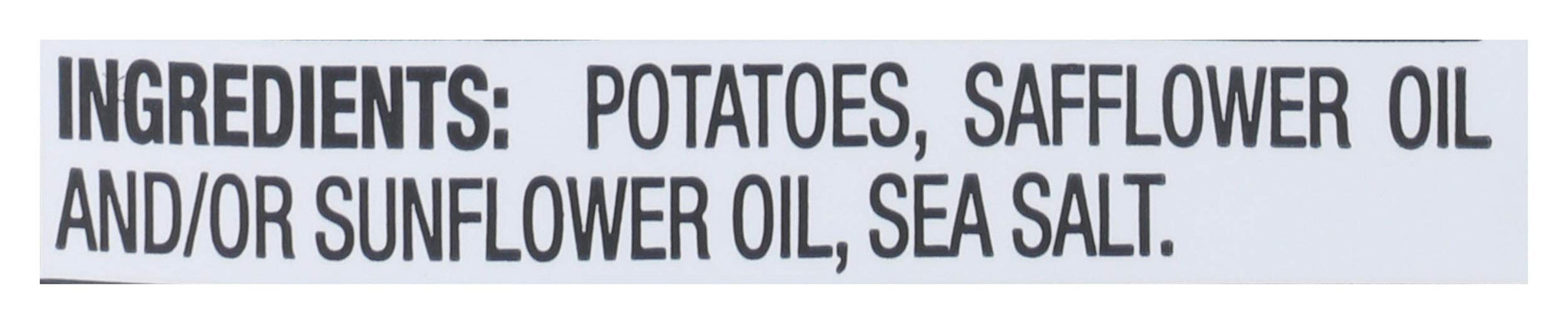 Uglies Snacks, Chips Potato Original Sea Salt, 6 Ounce