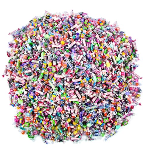 Fun Express Bulk Candy Variety Pack 30 lb, approx 3000 pieces - Individually Wrapped Assorted Candy for 4th of July, Party Favors, Pinata Stuffers