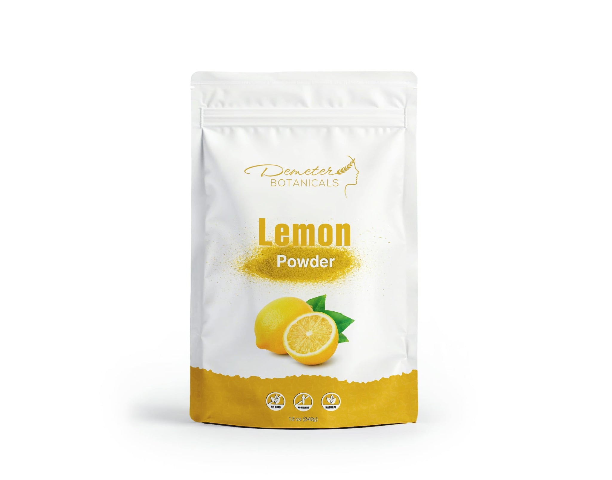 Lemon Juice powder, 12 Ounces | Cold Pressed Lemons | 100% Natural Fruit | No Added Sugar & Artificial Flavors| Great Flavor for Drinks, Smoothies