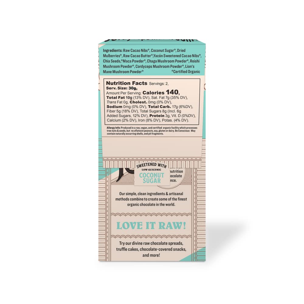 Rawmio Active Superfood Bark - 2.12 oz. - Raw, Organic, Vegan, Kosher