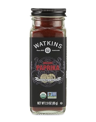 Watkins Gourmet Organic Spice Jar, Paprika, 2.9 Ounce ., 2.9 Ounce