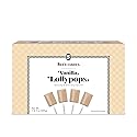 See’s Candies Vanilla Lollypops - Premium Vanilla Flavored Candy on a Stick, 30 Individually Wrapped Lollipops, 21 oz