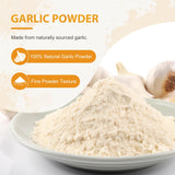 Soeos Garlic Powder, 22 oz (1.37lb) 624g, Pure Ground Garlic Seasoning, Aromatic & Flavorful, Versatile Cooking Spice for Meat, Seafood & Vegetables.