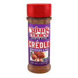 Creole Seasoning 3.8 oz Cajun's Choice Louisiana Foods (Pack of 6)