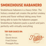Farmer Nate's Smokehouse Habanero Hot Sauce - Extra Spicy with Habanero, Cayenne, Smoked Salt & Garlic - Bold Southern BBQ-Inspired Flavor