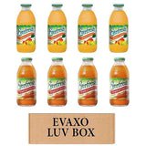 LUV BOX- variety Everfresh Juice 16 oz. pack of 8 , Everfresh Mango Carrot , Everfresh Tropical Carrot. by evaxo