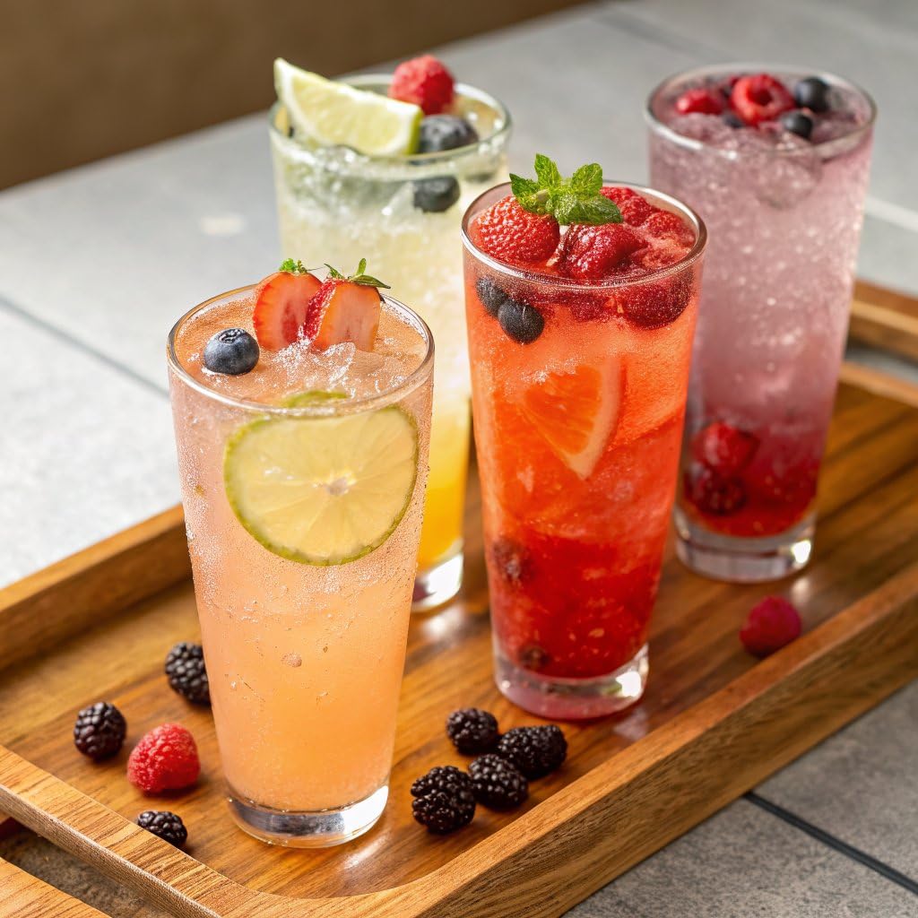 PURE KICK Energy and Hydrate Singles To Go Drink Mix Variety Pack, Black cherry Pomegranate, Orange Passion Fruit, Strawberry watermelon and Concord