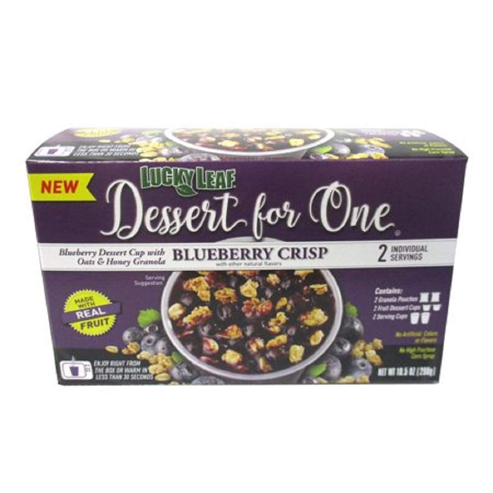 Dessert for One Blueberry Crisp with Oats & Honey Granola (2 Servings Included)