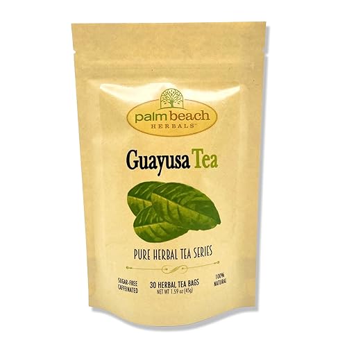 Palm Beach Medicinal Herbs - Guayusa Tea, 30ct | Naturally Caffeinated