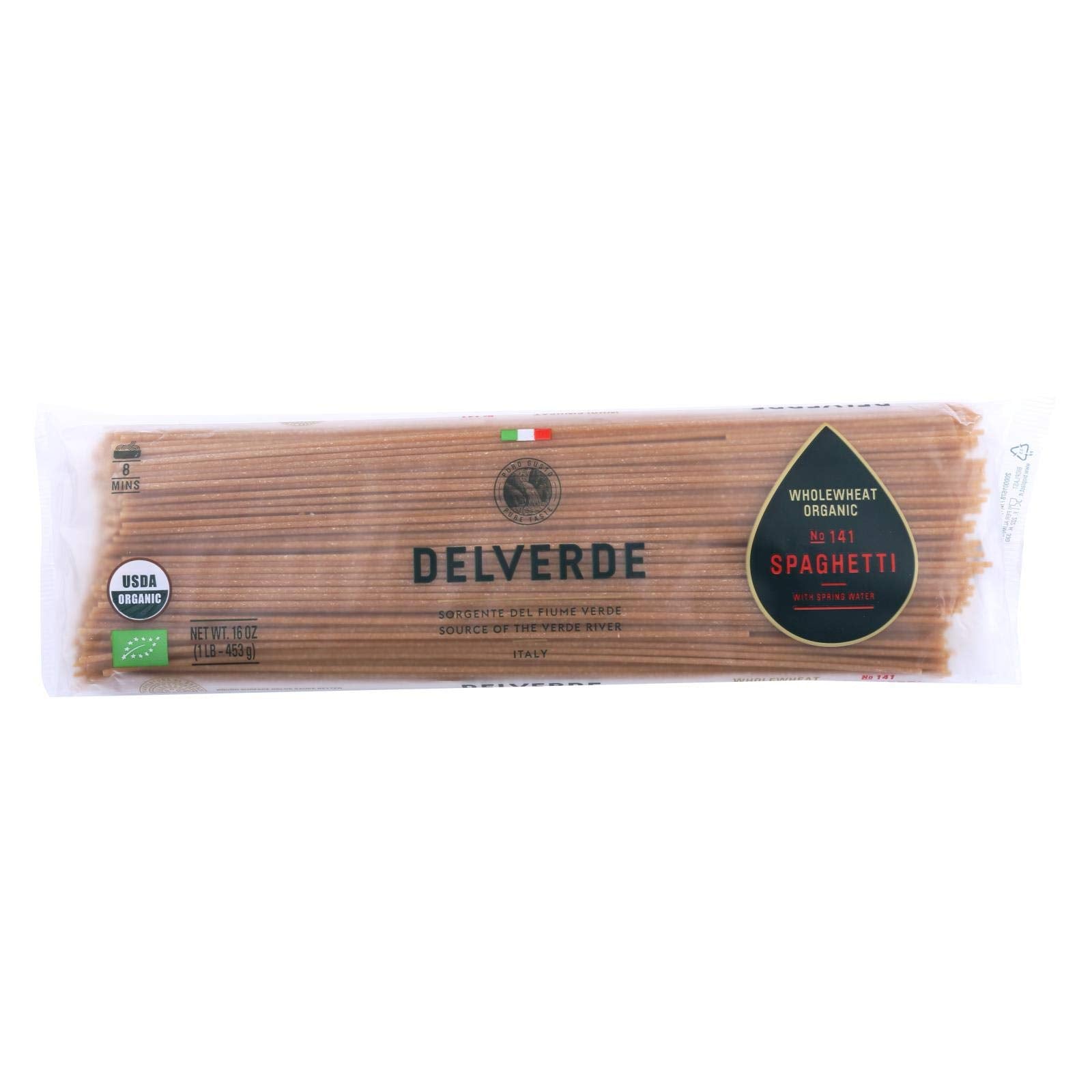 Delverde Spaghetti, Whole Wheat (6x16 OZ)