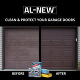 AL-NEW 2 Step Clean & Protect Kit | Clean, Restore, & Protect Your Outdoor Patio Furniture, Garage Doors, Exterior Lights, Window Frames, and More (16