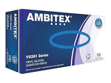 Ambitex X-Large Vinyl Gloves V5201 Series 100 Count
