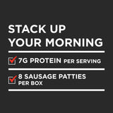 Banquet Brown 'N Serve Turkey Sausage Patties, Frozen Breakfast, 6.4 oz.