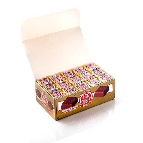 Albert's Chocolate Ice Cubes 60 Count Tray