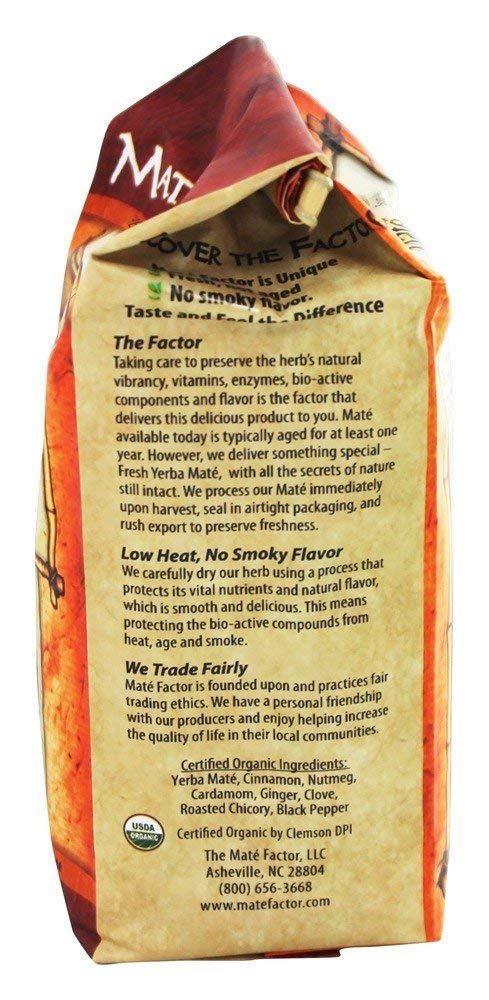Chai Yerba Mate12 Ozmate Factor