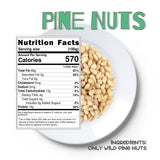 Raw Pine Nuts | Non-GMO Unsalted | Daily Health Support | Pine Nuts Raw for Cooking, Salads & Pesto | Pignoli Nuts Gluten Free | Raw Nuts for Snacking