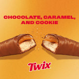 TWIX Caramel Cookie Milk Chocolate Candy Bars, Father’s Day Gift, Full Size, 1.79 oz