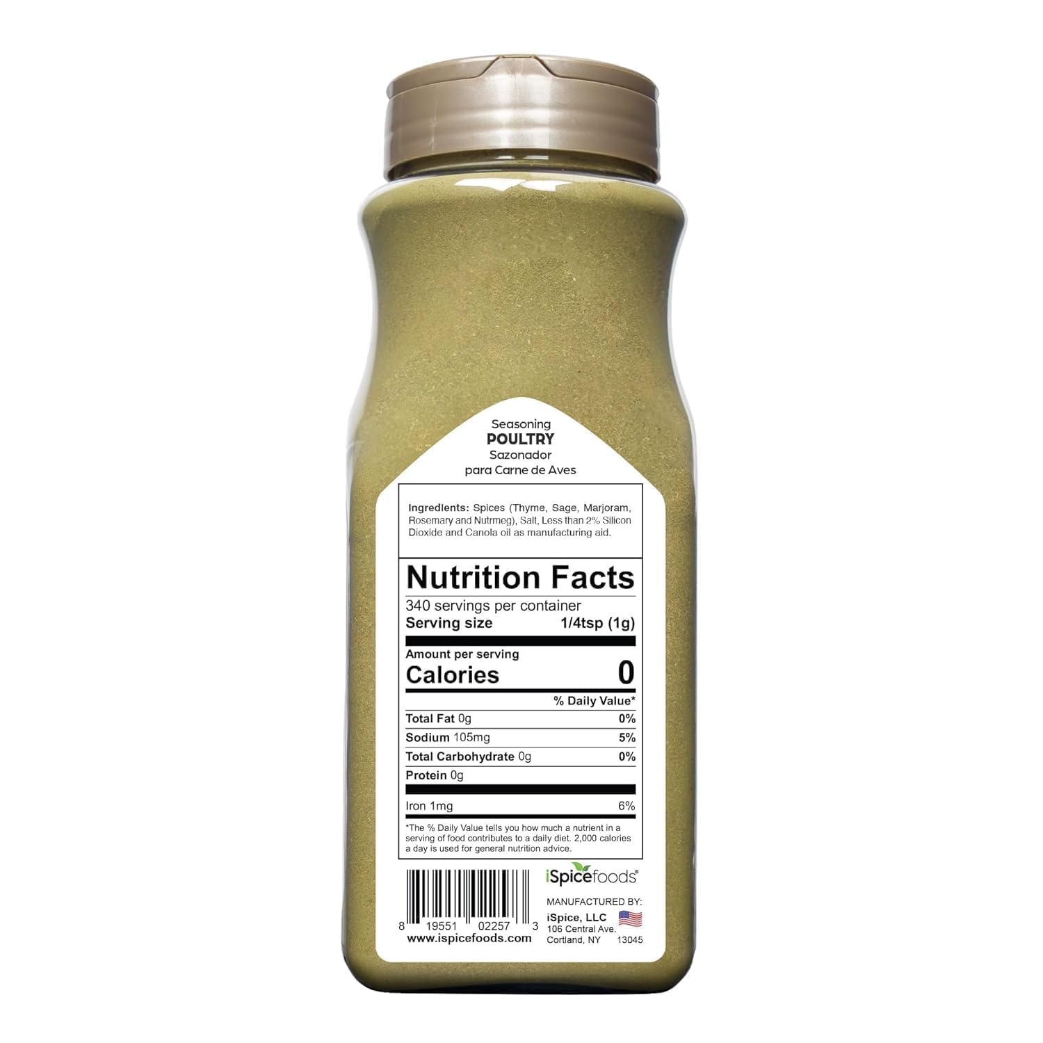 iSpice - Poultry Seasoning (12 Ounce)