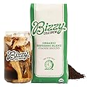 Bizzy Organic Cold Brew Coffee | Espresso Blend | Coarse Ground Coffee | Medium-Dark Roast | Micro Sifted | Specialty Grade | 100% Arabica | 1 LB
