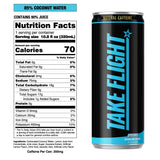 TAKE FLIGHT ENERGY, Natural Juices, Guarana, Focus & Hydration (ASSORTED CASE, 4 Pack)