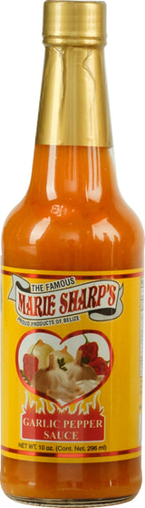 Marie Sharp's Garlic Pepper Sauce, 10 oz