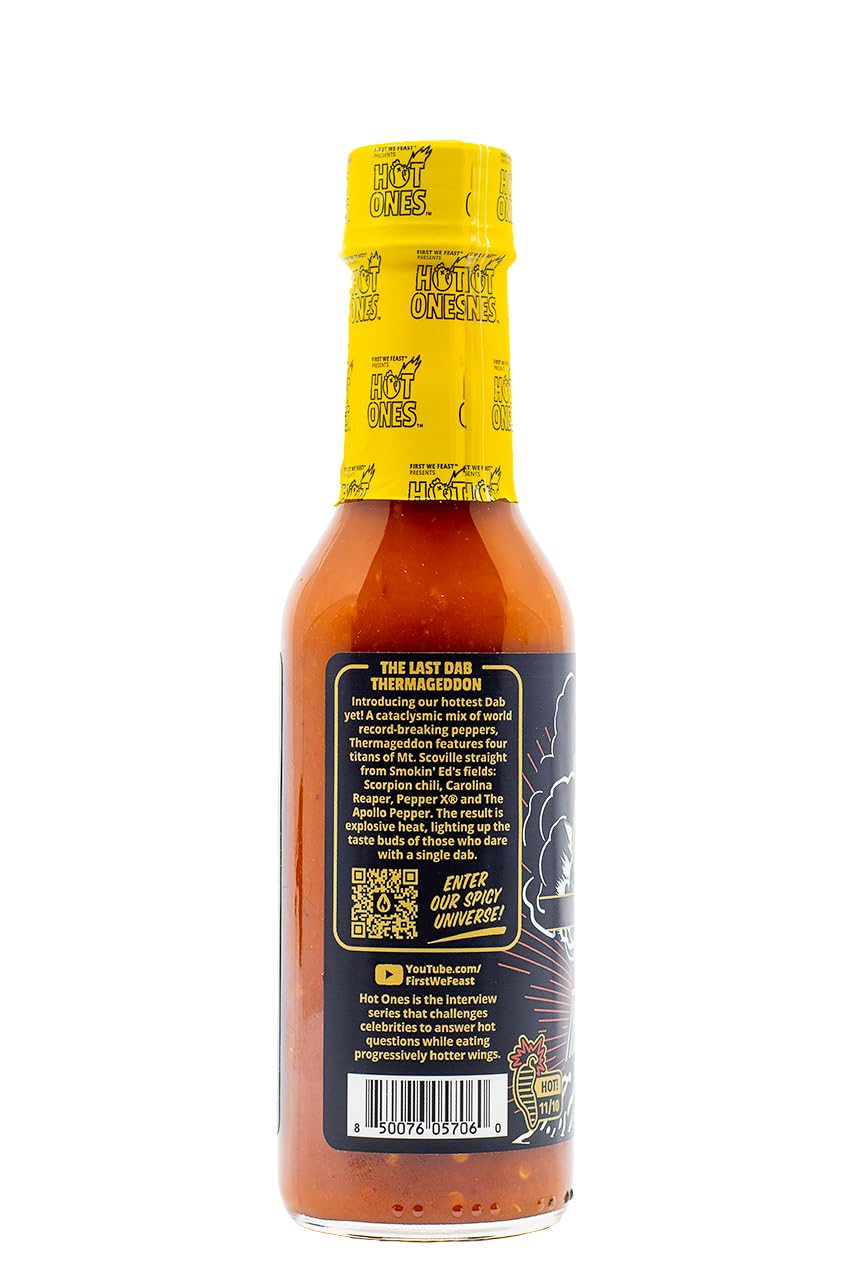 Hot Ones Last Dab Hot Sauce Thermageddon 5 Fl Oz