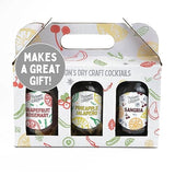 McKinnon’s Dry Craft Cocktails Tequila Trio | Dehydrated Fruits and Herbs | DIY Mixology | Alcohol Infusion Kit | Spirits Recipe | Dry Mix | Mason Jar