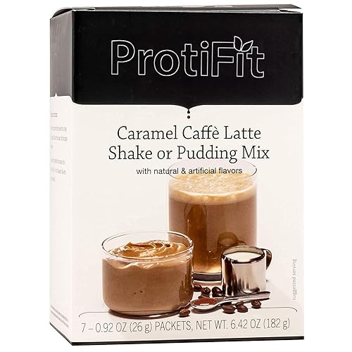 Proti Fit Caramel Cafe Latte Pudding Shake IDEAL PROTEIN COMPATIBLE