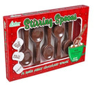 Holiday Treats Christmas Sweet Vanilla Marshmallows | Peppermint Flavored Candy Cane Spoons Milk Chocolate Stirring