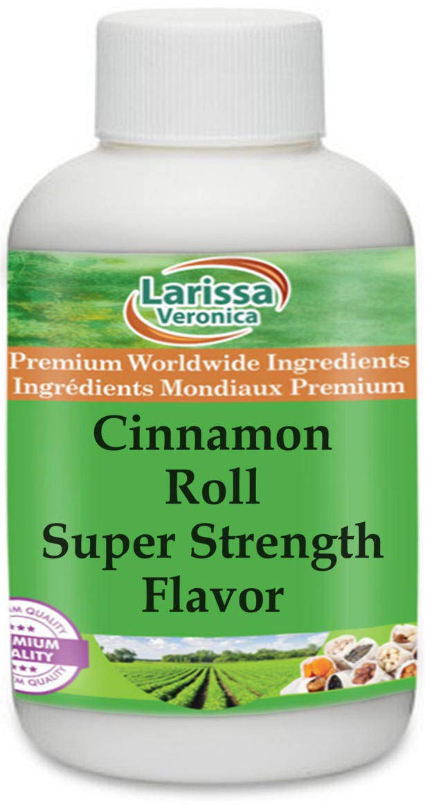 Cinnamon Roll Super Strength Flavor (16 oz, ZIN: 527647) - 3 Pack