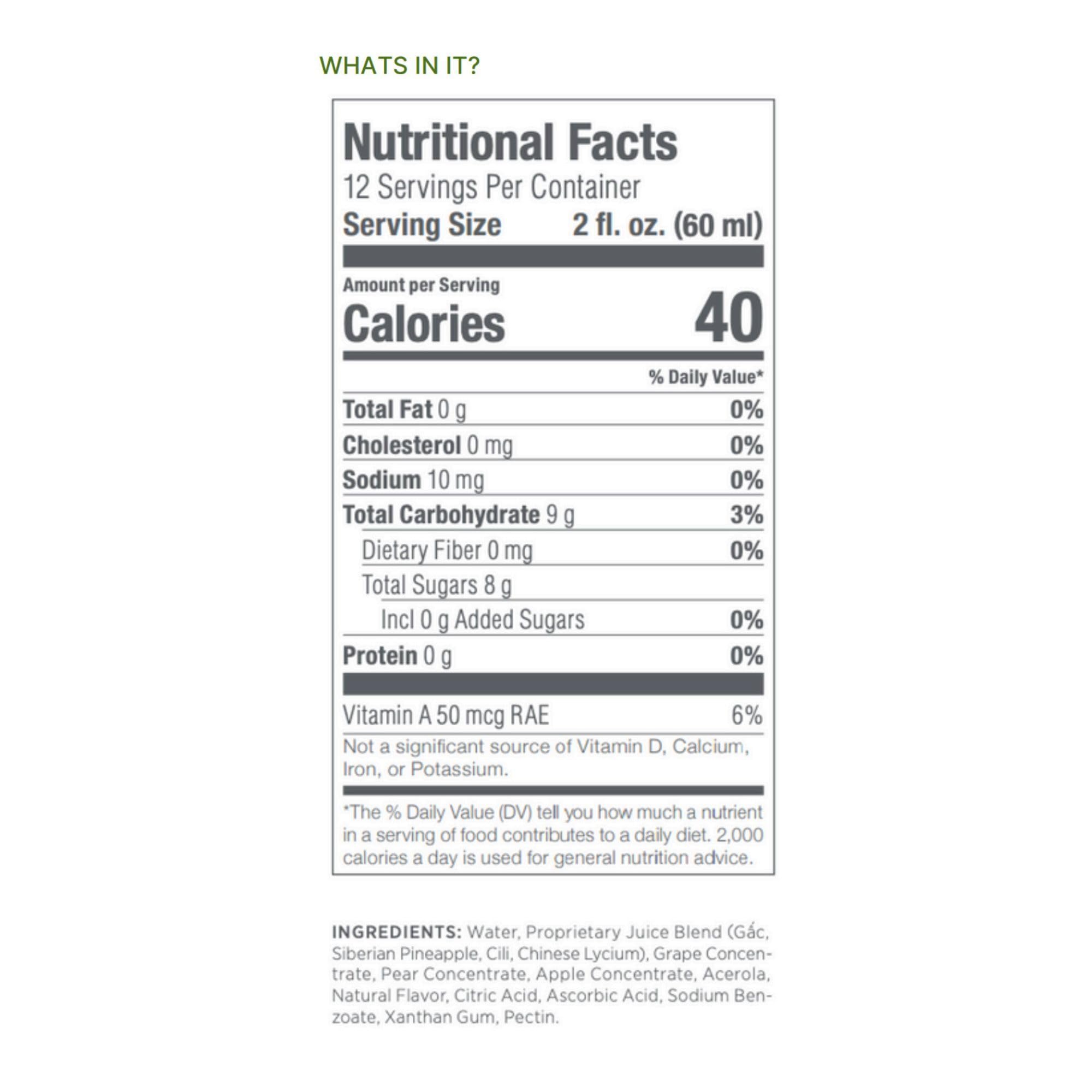 Nu Skin G3 Juice Bottles | Antioxidant Superfruit Juice Blend with Gac, Pineapple & Lycium | Cold Pressed Fruit Juice Beverage | Daily Juice Drink |