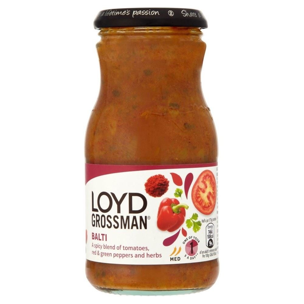 Loyd Grossman Balti Curry Sauce (350g) - Pack of 2
