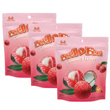 Peel n Feel Gummy Lychee Jelly, Peelable Gummies with Real Lychee Juice, 3 packs 8.47oz