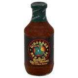 Dinosaur Bar-B-Que Roasted Garlic Honey BBQ Sauce, 19 oz (Pack of 6)