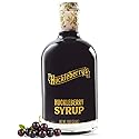 Huckleberry Syrup - Premium Breakfast made with real wild huckleberries & blueberries - Perfect Holiday Gift for Foodies, Chefs & Breakfast Lovers