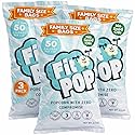 FitPop Coconut Oil Popcorn, No Seed Oils, Gluten Free, Non GMO, 4.4 Ounces (Pack Of 3)