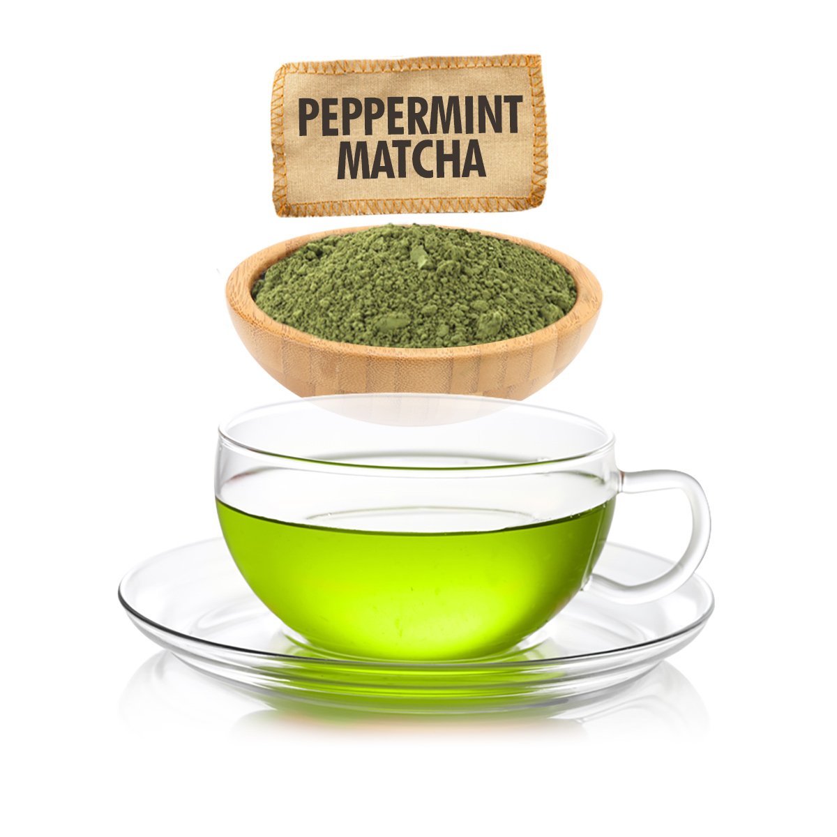 English Tea Store Peppermint Matcha Green Tea - Loose Leaf - 2oz
