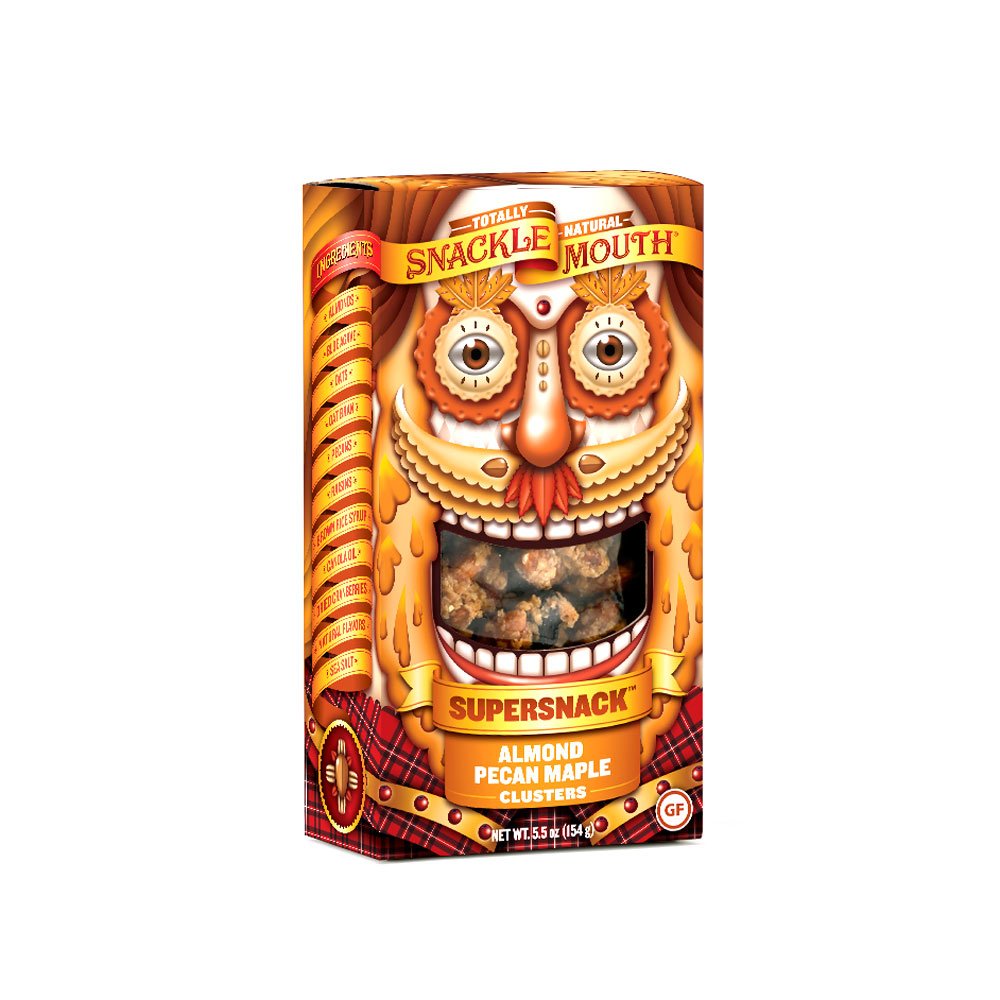 Snackle Mouth Granola, Almond Pecan Maple, 5.5 Ounce