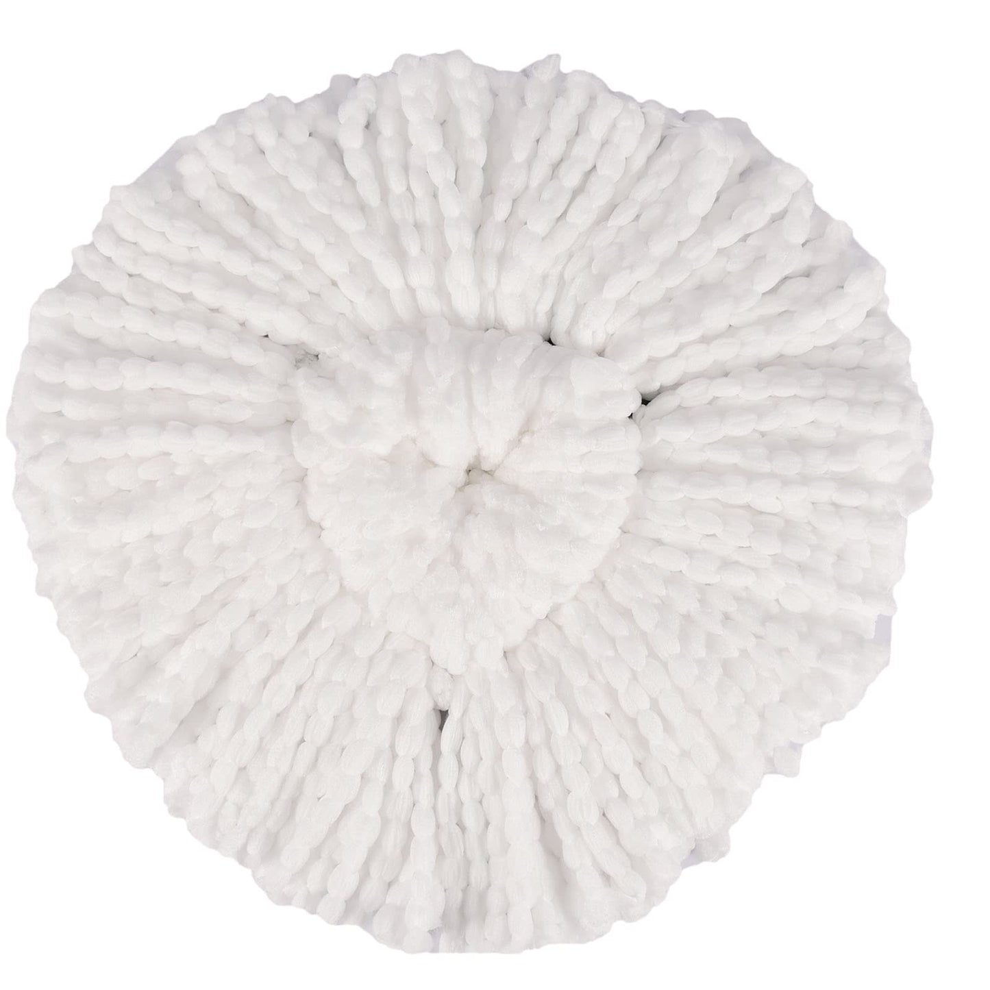 Carkio 4PCS Replacement Microfiber Spin Mop Head Refills Compatible with O-Cedar EasyWring Mop
