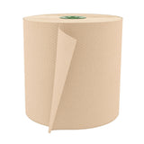 Cascades PRO Perform Roll Paper Towels for Tandem Dispensers 1-Ply - 775 ft Rolls, 100% Recycled, Compostable, High Capacity, 6 Rolls/Case - T115