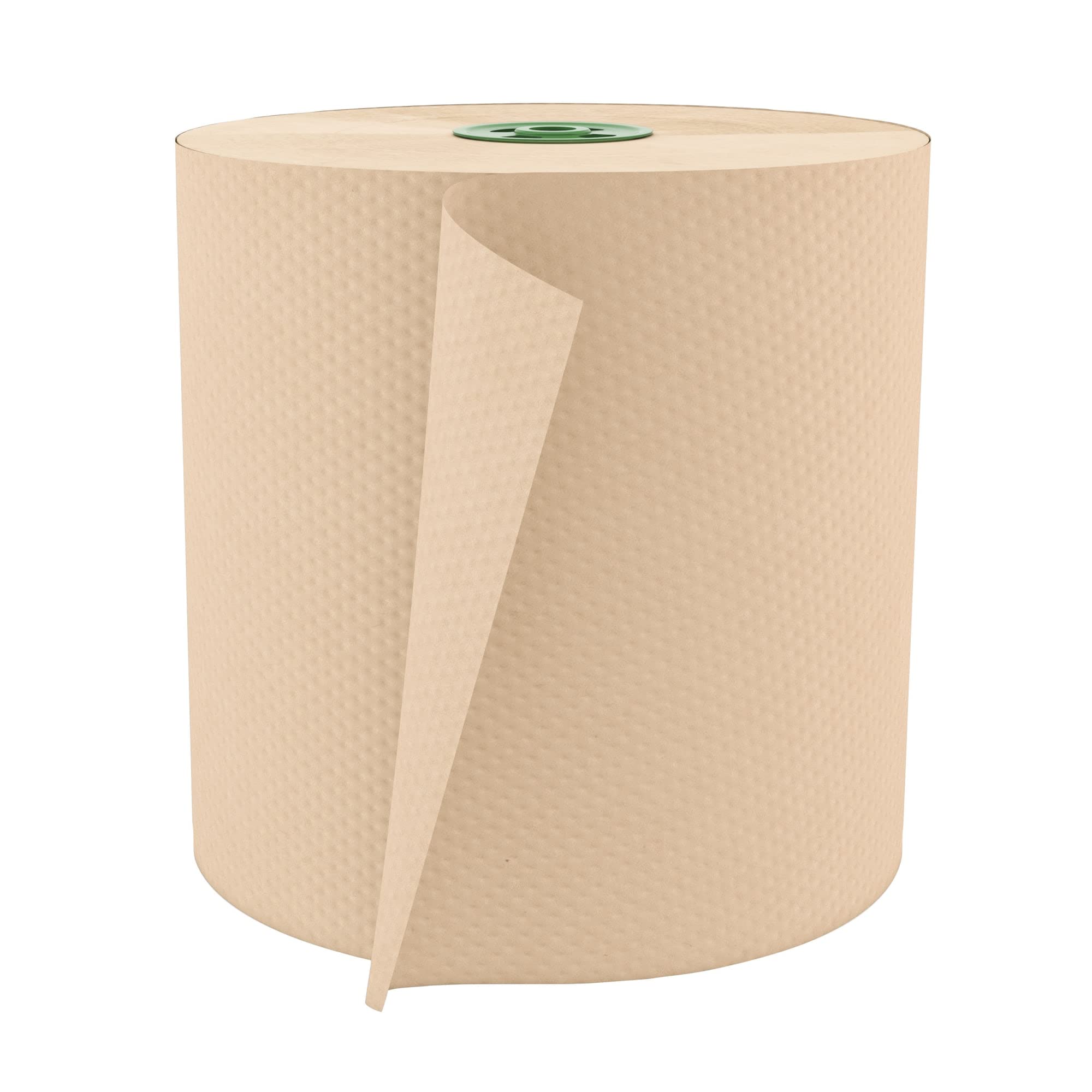 Cascades PRO Perform Roll Paper Towels for Tandem Dispensers 1-Ply - 775 ft Rolls, 100% Recycled, Compostable, High Capacity, 6 Rolls/Case - T115
