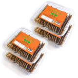 ARA-Z SANGAK Multi Seed Crisps - Crunchy Flatbread Crackers With Sesame, Poppy, Caraway, and Flaxseed, 4-Pack, 18 Crackers Per Pack, by Breadmasters
