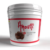 Amoretti - Chocolate Fudge Compound 8 oz - Natural Flavors, Shelf Stable Even After Opening, Certified Kosher, TTB Approved, Perfect for Baking