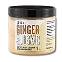 Bakto Flavors Gourmet Golden Ginger Cane Sugar, 1-pound Jar