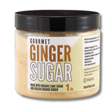 Bakto Flavors Gourmet Golden Ginger Cane Sugar, 1-pound Jar