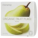 Clearspring Organic Pear Fruit Puree Dessert (2x100g) - Pack of 6
