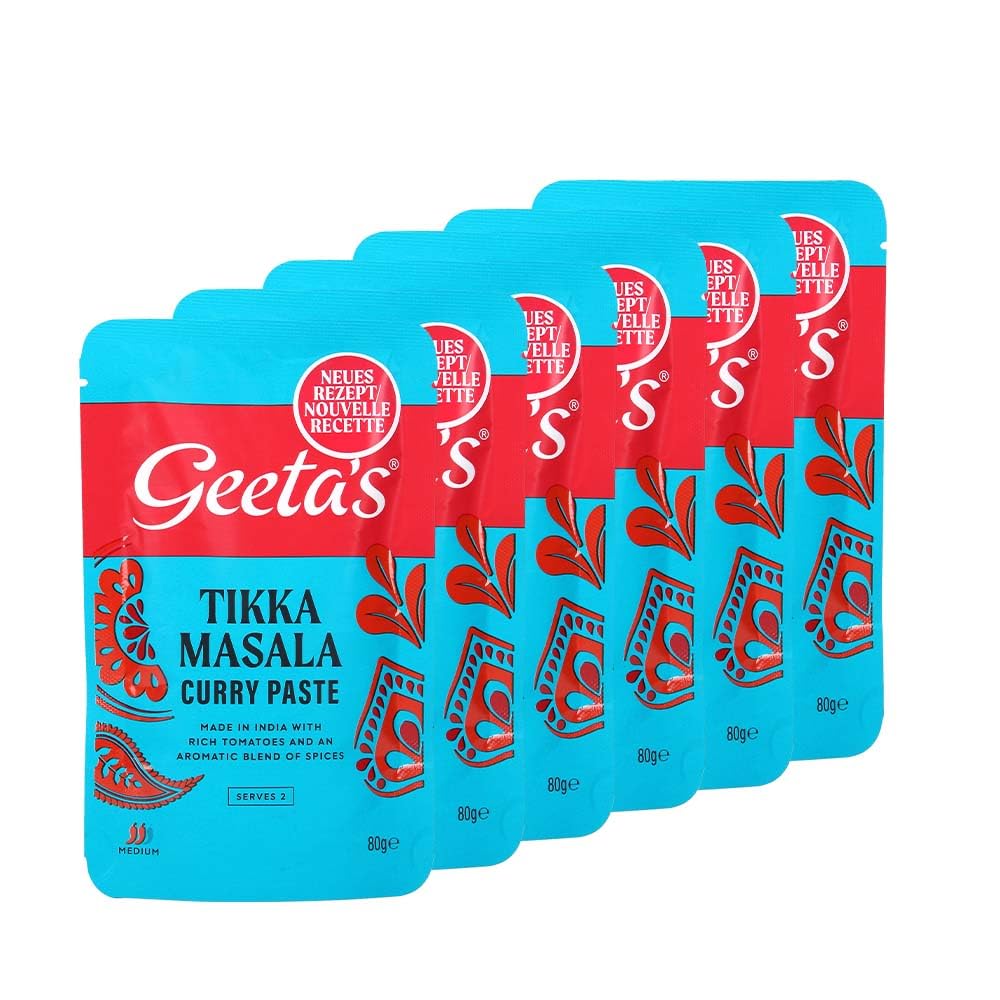 Geeta's Curry Paste - Tikka (80g) - Pack of 6