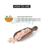 Himalayan Pink Salt Coarse Crystals by Granary Mart - Rich in Trace Minerals - Ideal for Grinder - Gourmet Grade - Unrefined & Natural - Affordable