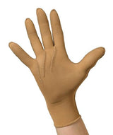 Ready Made Glove, No Hook & Loop Tabs, Closed Tips, Large, Tan